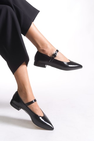 Babies vernies - Noir
