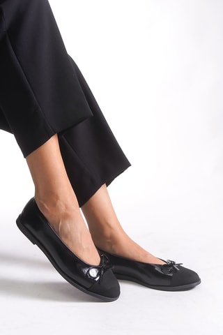 Ballerines vernies - Noir