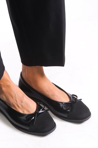 Ballerines vernies - Noir