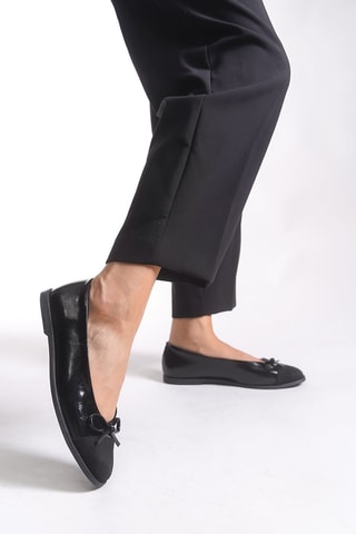 Ballerines vernies - Noir