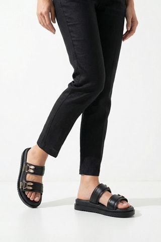 Mules plateforme - Noir