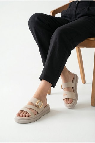 Mules - Beige