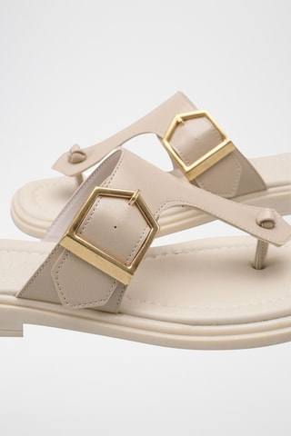 Sandalen - Beige
