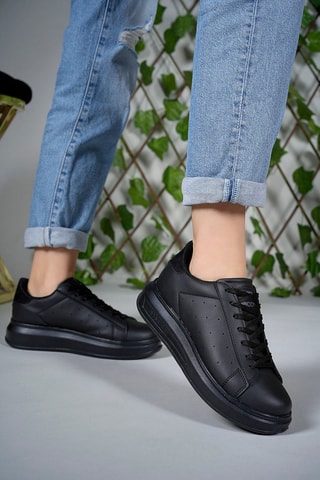 Baskets - Noir et beige