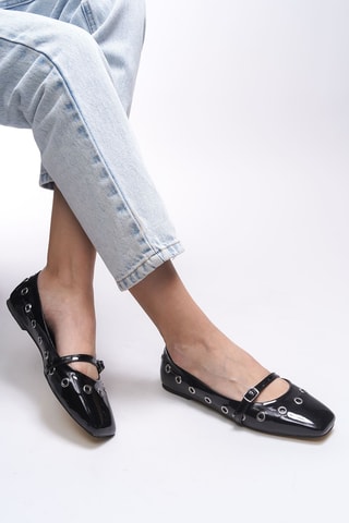 Babies vernies - Noir