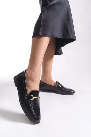 Mocassins vernis - Noir