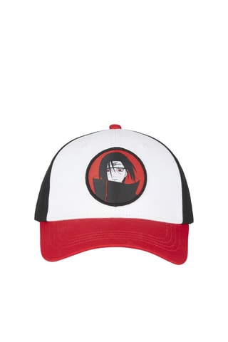 Casquette Itachi Naruto - Blanc et noir 