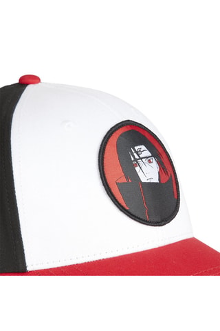 Casquette Itachi Naruto - Blanc et noir 