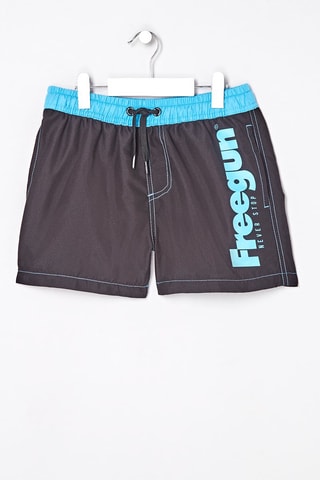 Short de bain Noir et bleu