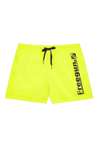 Short de bain Jaune