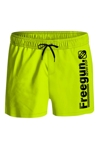 Short de bain Jaune