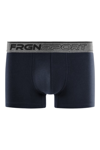 4 boxers Dynamic Jim - Zwart en Grijs