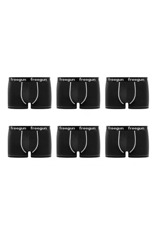 6 Boxers - Zwart