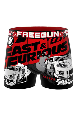 4 boxers Fast & Furious - Zwart