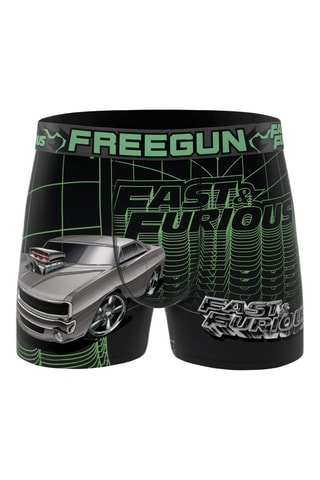4 boxers Fast & Furious - Zwart