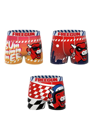 3 boxers Vache Qui Rit - Rouge
