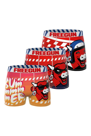 3 boxers Vache Qui Rit - Rouge