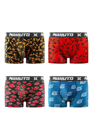 4 boxers Naruto Shippuden- Zwart