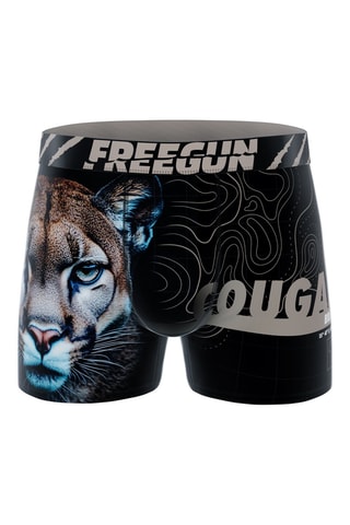 4 boxers Wild Life - Noir