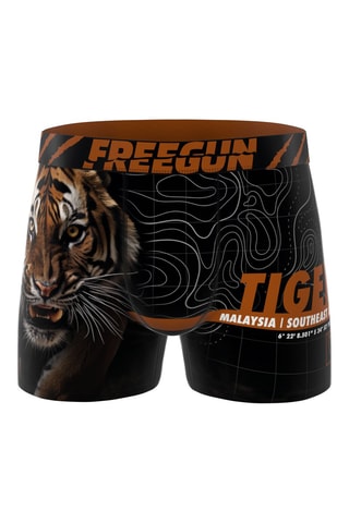 4 boxers Wild Life - Noir