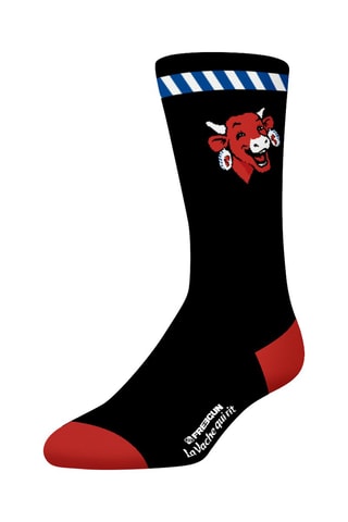4 Paar Sokken La Vache Qui Rit - Grijs, zwart en rood