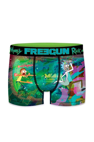 4 boxers Rick et Morty - Multicolore 