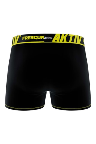 4 Boxers Aktiv Zwart 
