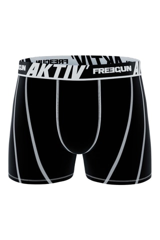 4 Boxers Aktiv Zwart 