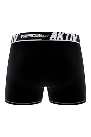 4 Boxers Aktiv Zwart 
