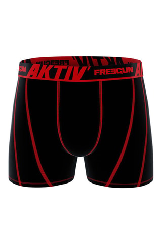 4 Boxers Aktiv Zwart 