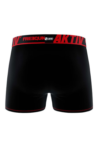 4 Boxers Aktiv Zwart 