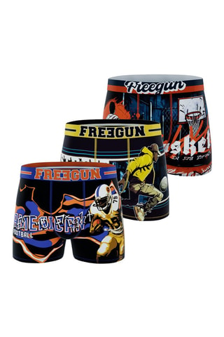 3 boxers - Multicolore
