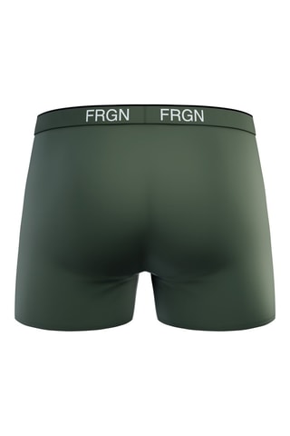 6 boxers Line - Kaki en Lichtgrijs