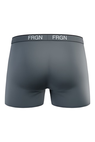 6 boxers Line - Kaki en Lichtgrijs