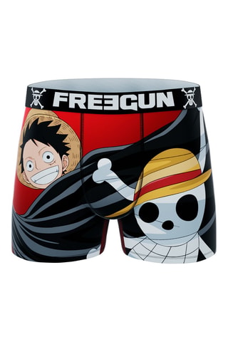 5 boxers One Piece - Noir, vert et rouge