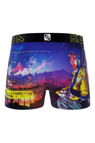 5 boxers Street Dancing Ninja - paars, rood en wit