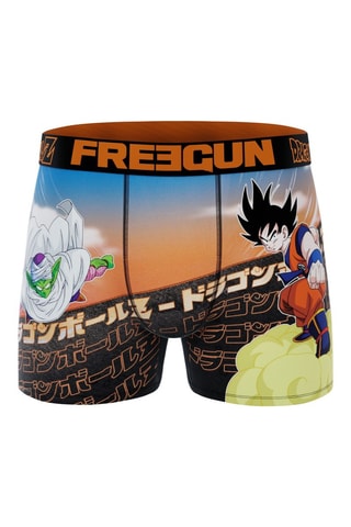 3 boxers Dragon Ball Z- Oranje, Zwart en Marineblauw