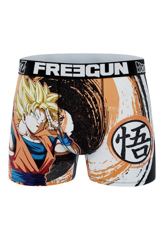 3 boxers Dragon Ball Z- Oranje, Zwart en Marineblauw