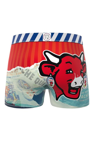 3 boxers La Vache qui rit - Rood, Zwart en Wit