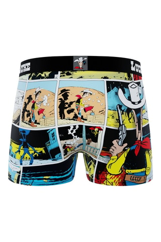 4 boxers Lucky Luke - geel, zwart en hemelsblauw