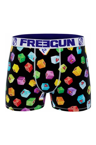 5 boxers La Vache qui rit - Rouge et bleu foncé