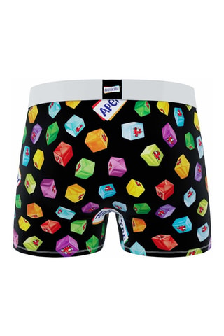 5 boxers La Vache qui rit - Rouge et bleu foncé