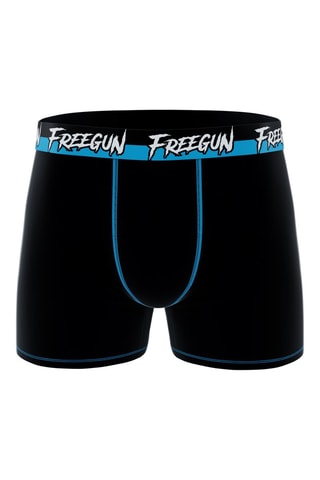 12 Boxers - Zwart en Donkerblauw
