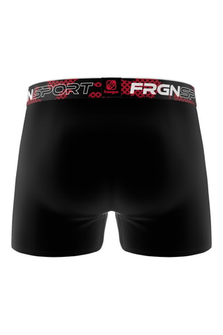 4 boxers Dynamic Tom - zwart, kobaltblauw en rood