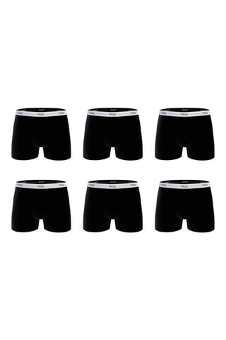 6 Boxers - Zwart en Wit