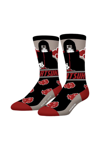 4 paar sokken Naruto et Akatsuki Naruto Shippuden - Marineblauw en Zwart