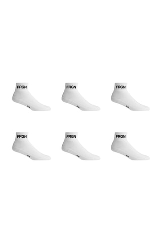6 Paar Sokken - Wit