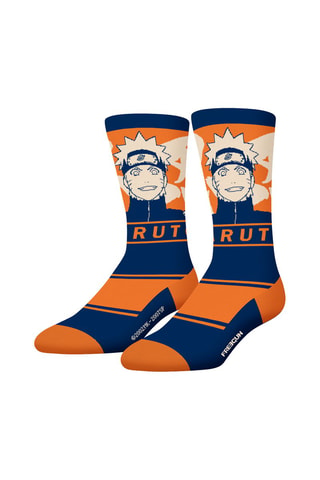 4 paar sokken Naruto Shippuden - Oranje en Blauw
