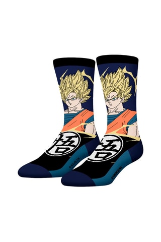 4 Paar Sokken Dragon Ball Z - Zwart en Marineblauw