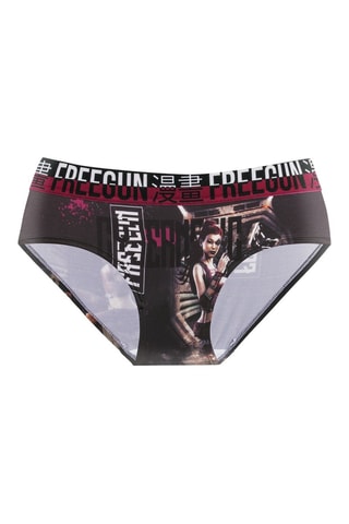 5 Slips Fantasy - Rood en Zwart